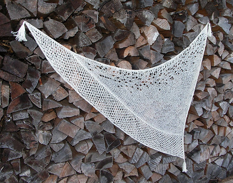 Let the game begin instant pdf download shawl pattern image 7