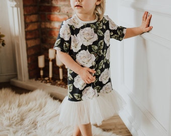 Toddler girl dress, baby girl outfit