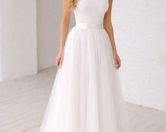 Floor length tulle skirt for women-choose color and length in listing