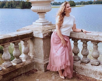 a line skirt wedding guest