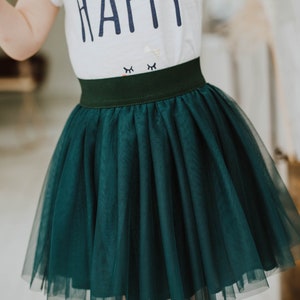Girl tulle skirt, fluffy toddler girl skirt image 4