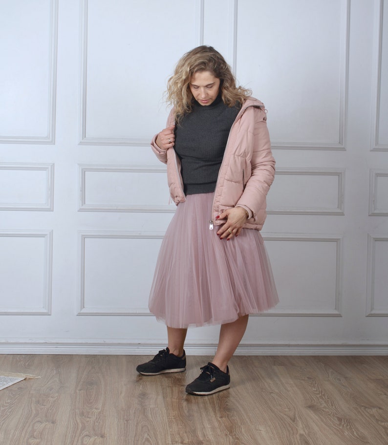 lilac tulle skirt for women Pink tulle skirt