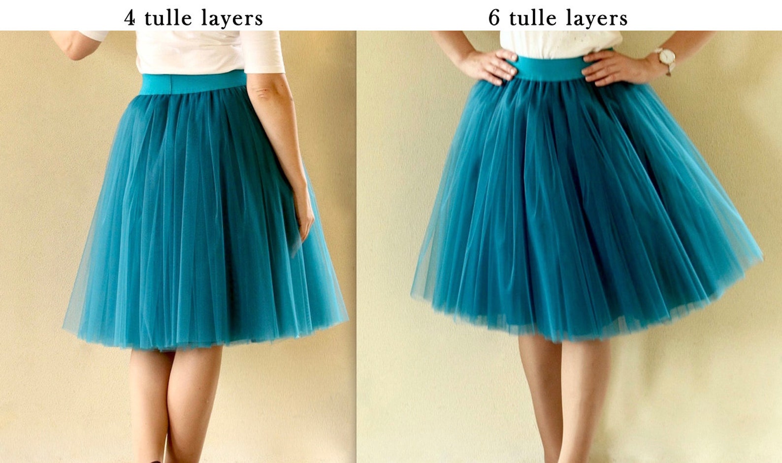Dusty Blue Tulle Skirt Light Blue Skirt for Women Pale Blue Etsy