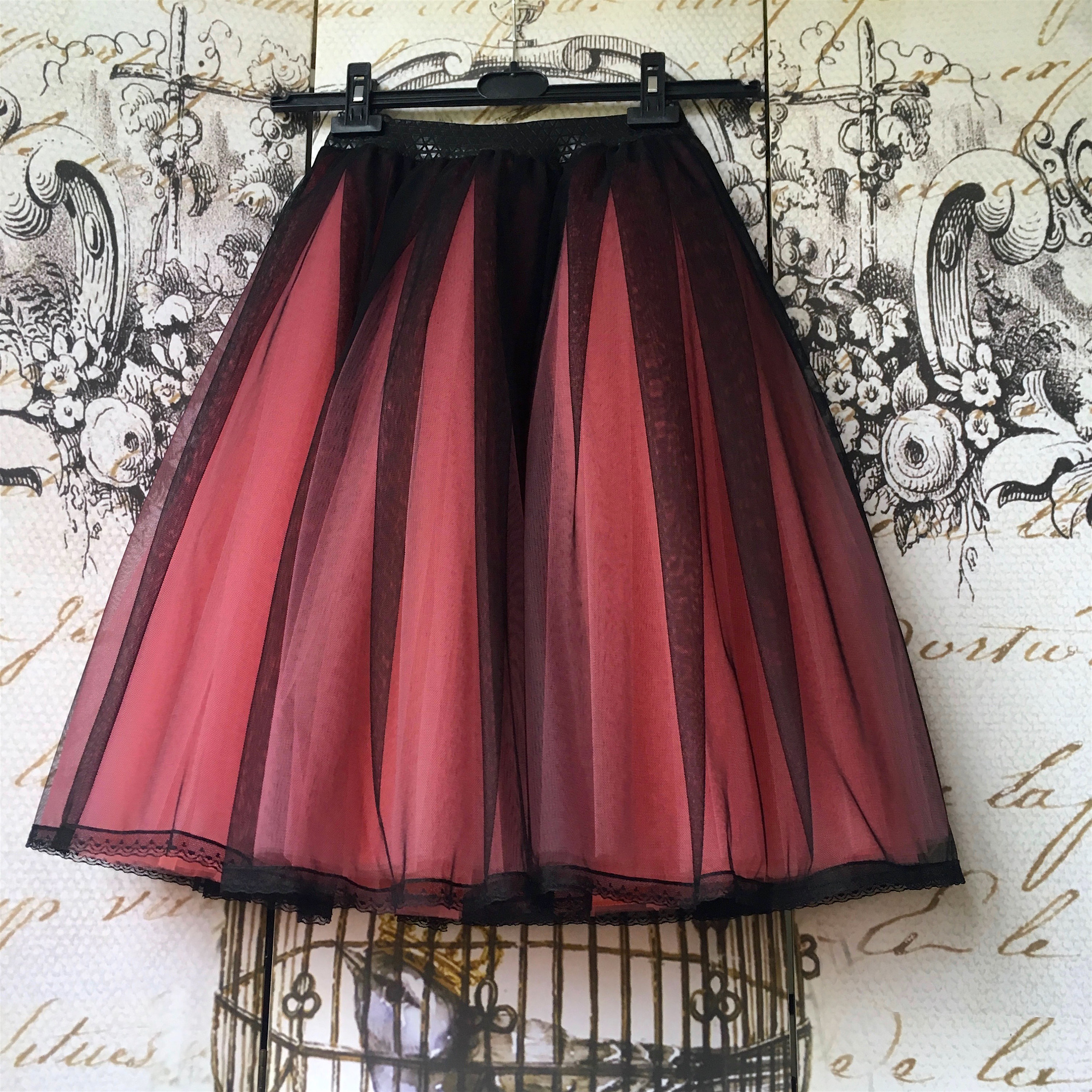 two tone tulle