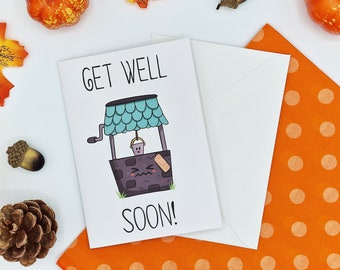 Get Well Soon Card - Well Wishes Card - Operation Card - Recovery Card - Get Better Soon Card - Support Card - Thinking of You Card