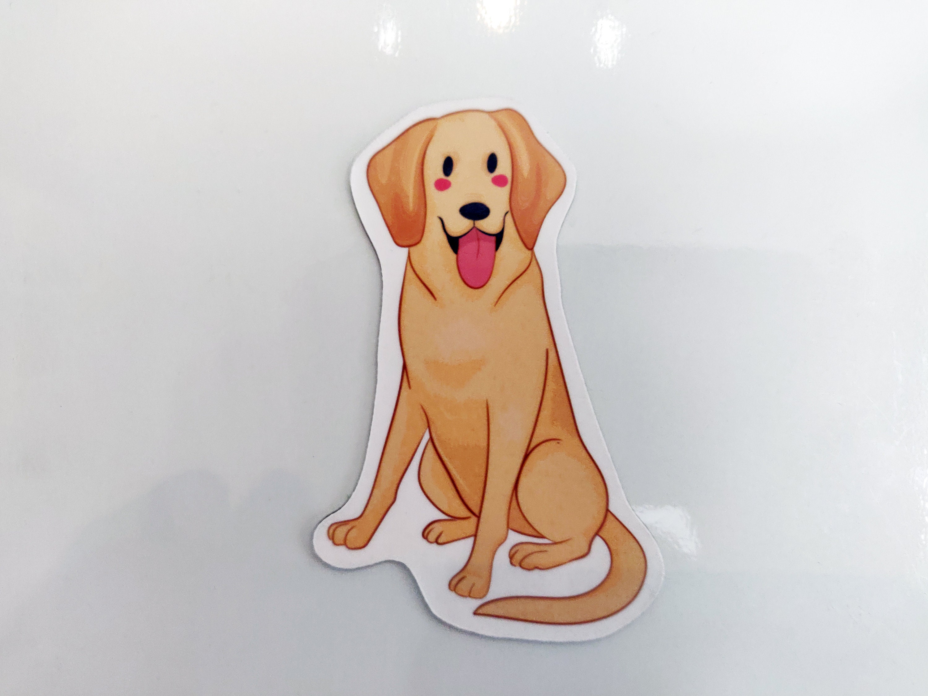 Labrador Labrador Retriever Fridge Fox Red Etsy UK