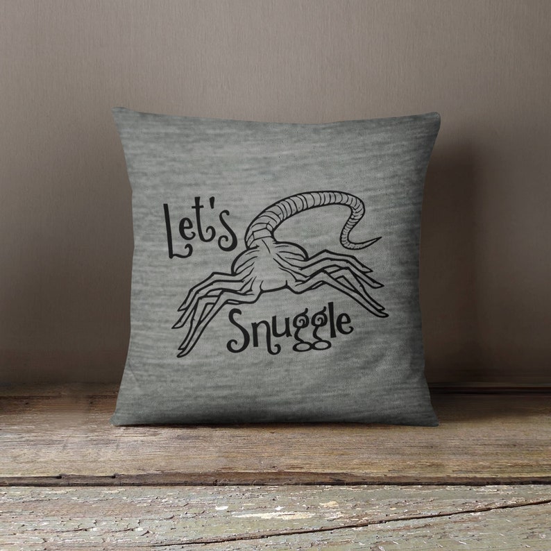 facehugger pillow