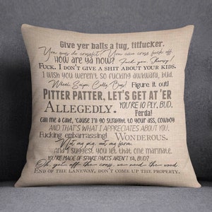 Home Alone movie quote pillow cover Home Alone movie quote pillow cover