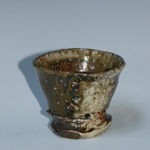 natural ash glaze guinomi