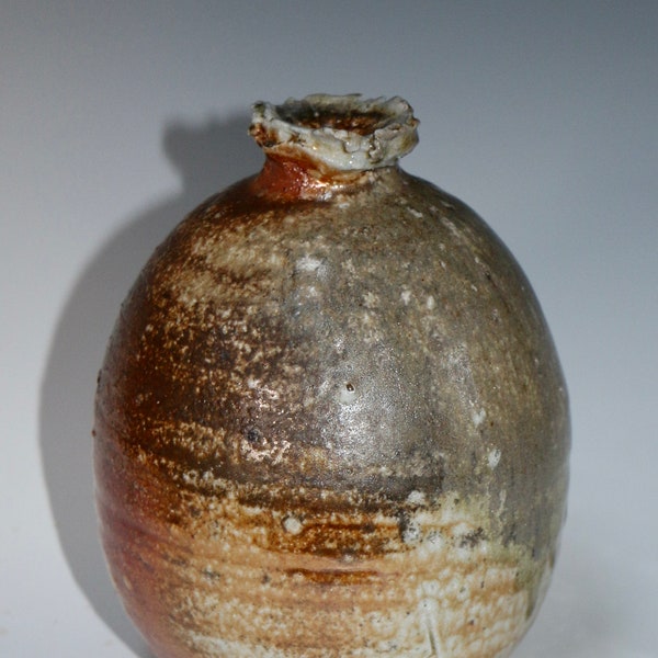 natural ash glaze bottle