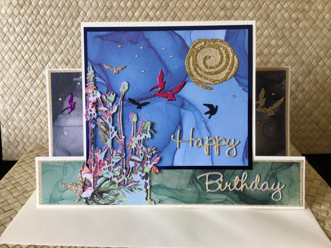 Nature Lover Birthday Card, Heaven and Earth Centre Step Greeting ...