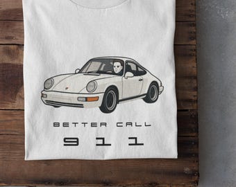 Michael Myers Porsche 911 Shirt: Halloween Horror Movie Tee