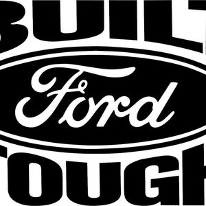 Ford Tough type Decal