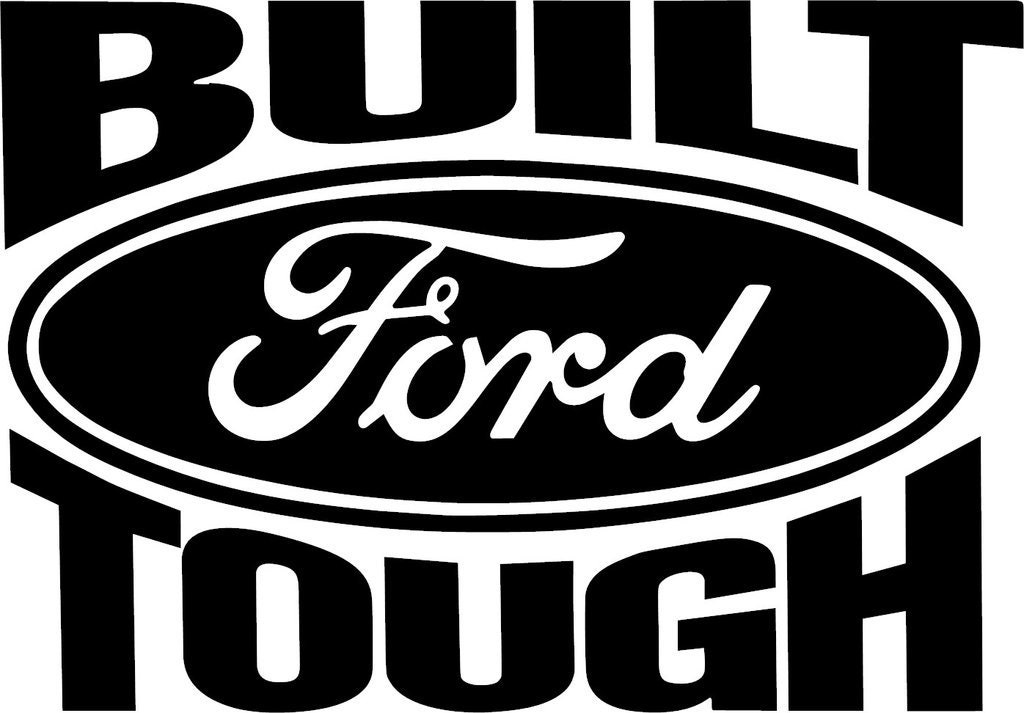 Ford Tough Type Decal - Etsy Australia