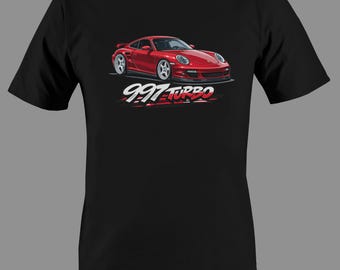 Porsche 997 Turbo 911 Stance Concept T-Shirt