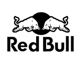 Red Bull type HTV Transfer vinyl