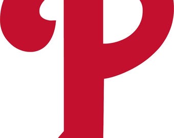 Philadelphia Phillies type vinyl decal