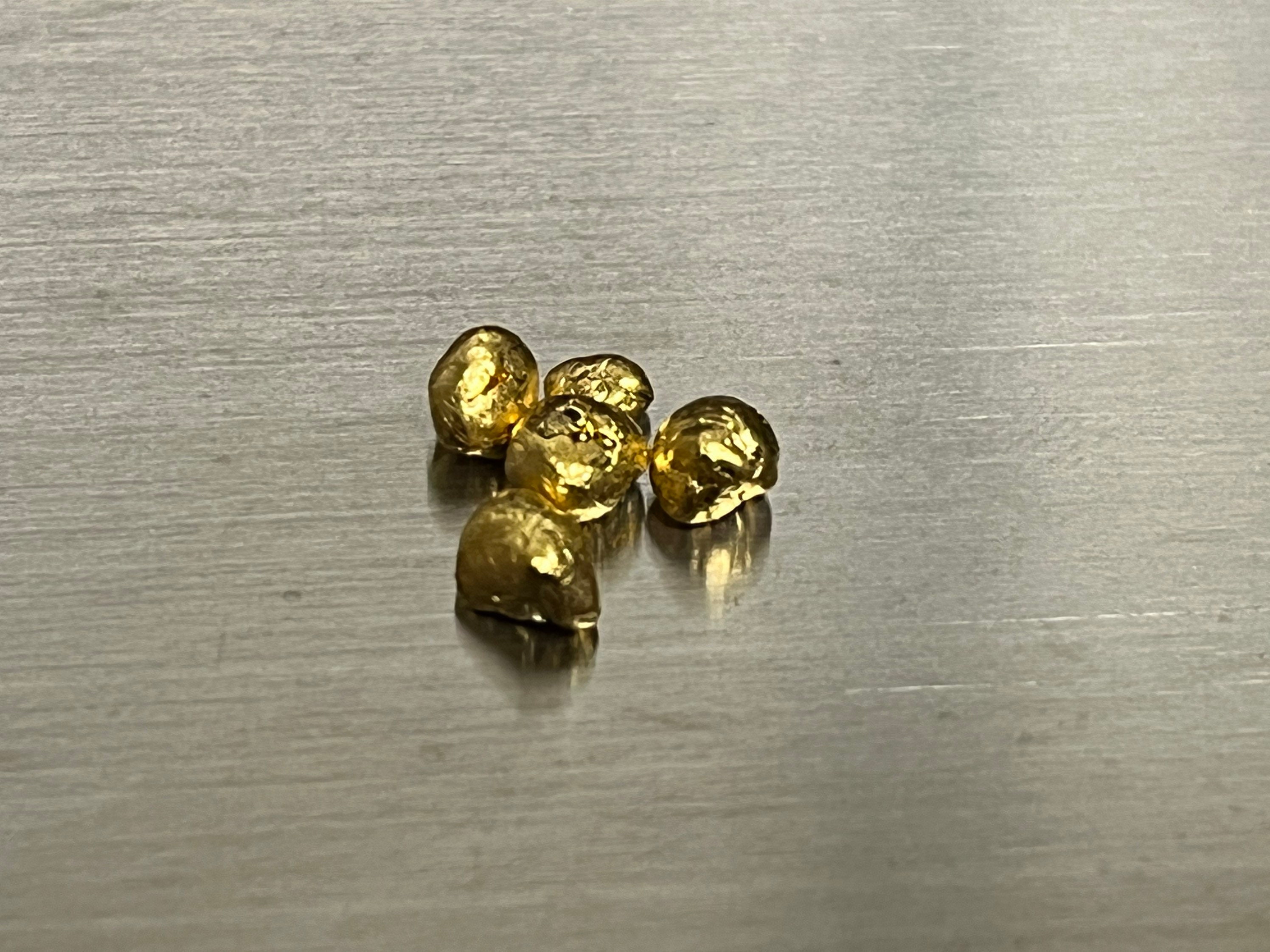 24k Gold Casting Grain Pure Gold Clean Fine Gold Nuggets Real Solid 24