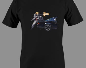 Heat Movie T-Shirt, Val Kilmer Chris Shiherlis Grafik Tee, 90er Jahre Actionfilm Fan Geschenk, Kinetische Urban Kunst, Bankraub Kunstwerk, Michael Mann