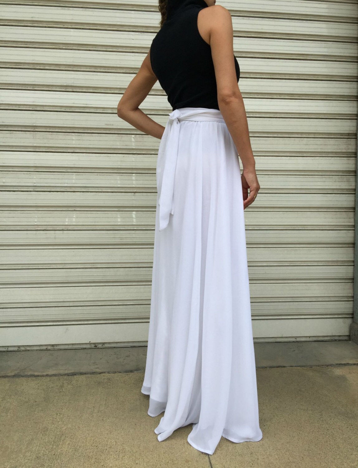 y2k ruffle skirt