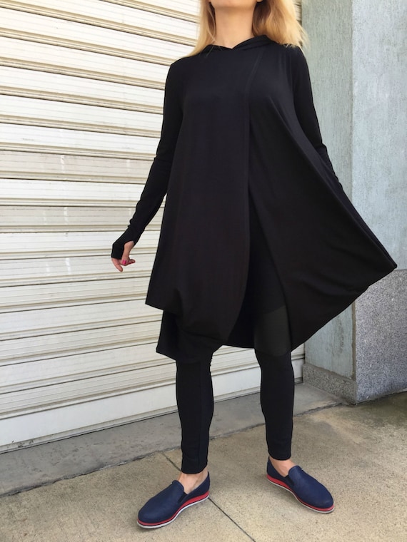 long sleeve dressy black blouse