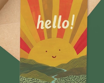 Hello Sunshine! – A6 Card