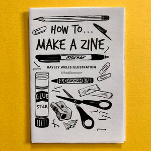 How to Make a Zine | DIY Zine | Mini Zine | UK Zines | Zine Making | Zine Guide