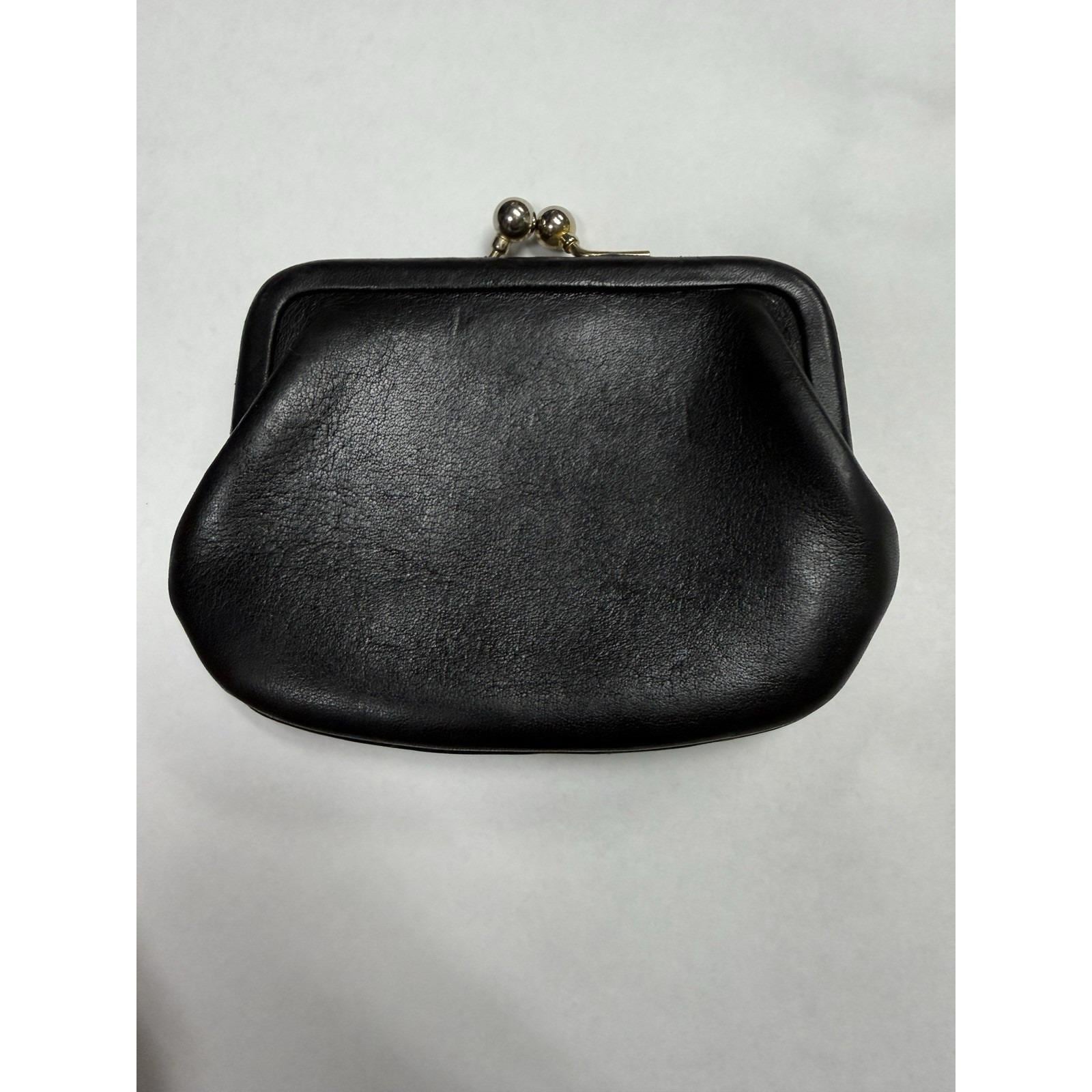 Coach Leather Kisslock Coin Purse - Etsy Coach Leather Kisslock Coin Purse - Etsy