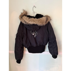 baby phat ファー付きダウンジャケット Baby Phat Bomber Jacket - Etsy