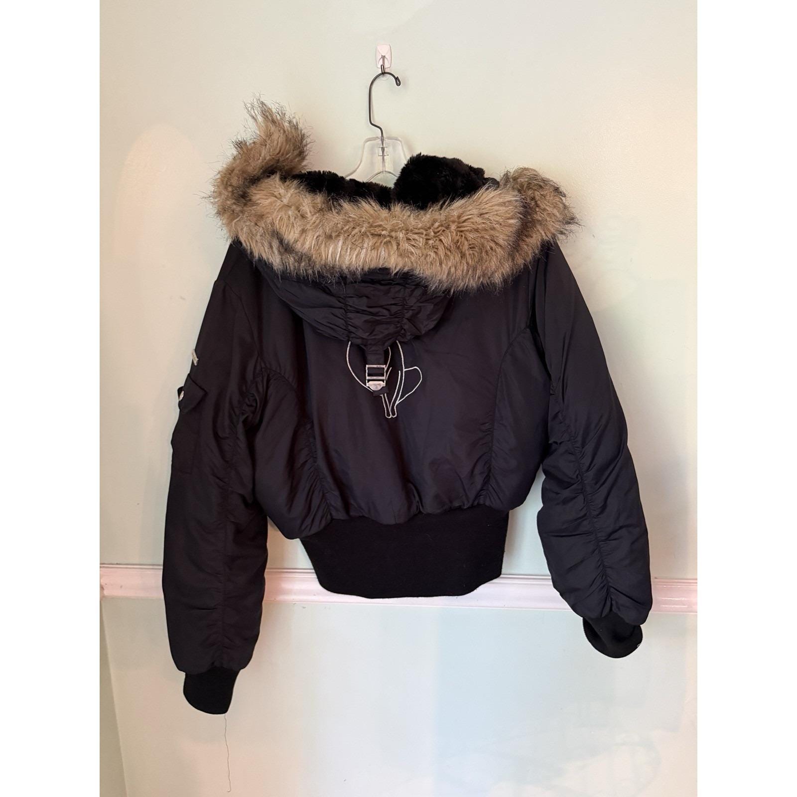 Y2k Puffer Jacket Fur - Etsy