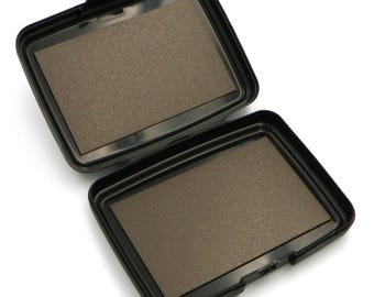 Magnetic Pocket Case – Clamshell magnetic part tray / storage box. Two neodymium surfaces for storing small parts & fishing hooks. UK-made.