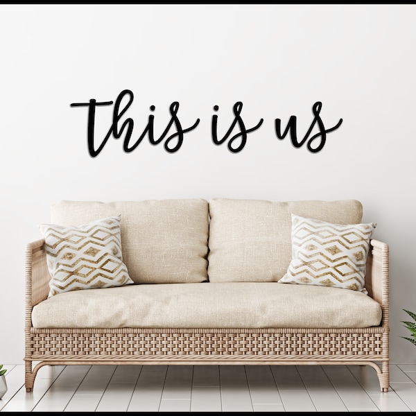 This is Us Wood Sign Etsy