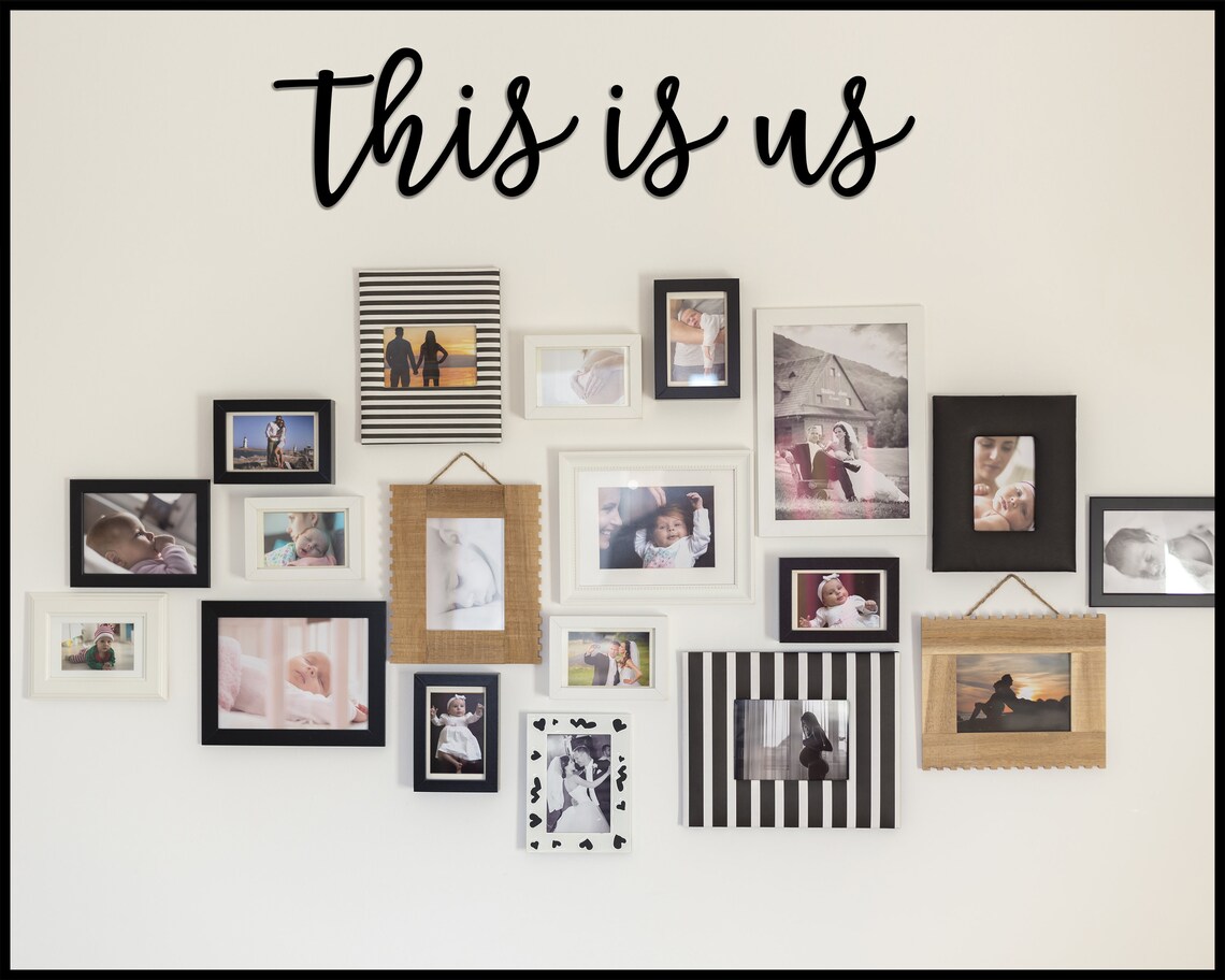 This is Us Wood Words, Word Cutouts, This is Us Sign - Etsy