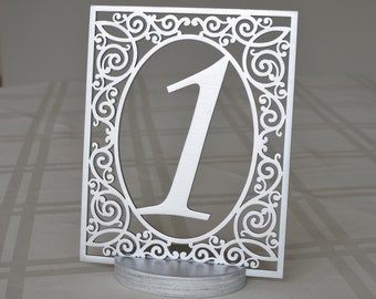 Silver Table Numbers, Gold Table Numbers, Table Numbers Wedding, Metallic Gold Wooden, Hand Painted Gold, Wedding Numbers