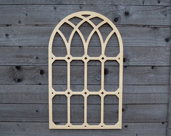 Window Frames, Cathedral Windows, Farm Home Decor, Wood Arch Craft, Farmhouse