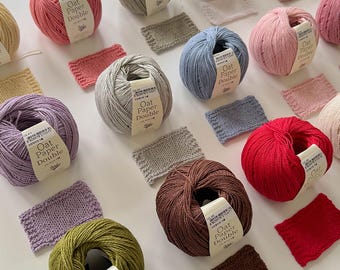 Korean Paper, Oat Paper Double Blend by Ancalls, Soft Lightweight Knit Yarn