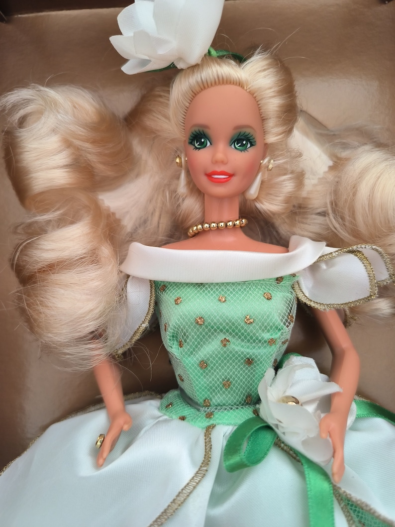 Vintage 1992 Flor Hermosa Barbie imagen 1