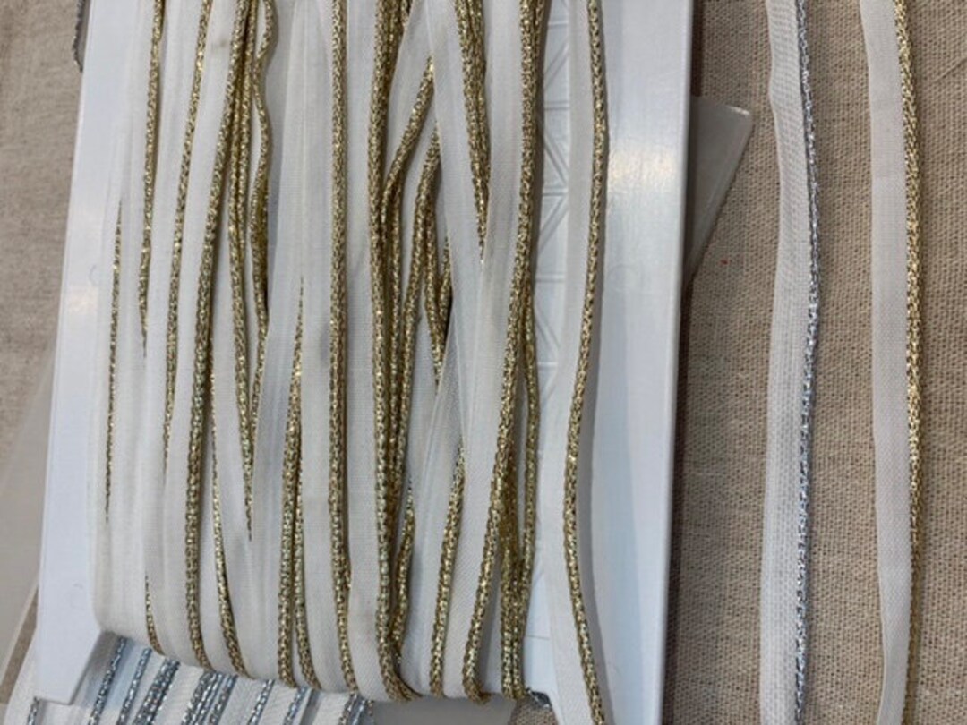 3 Meters Gold or Silver Piping Cord Trim . Approx 10 Mil Wide Etsy