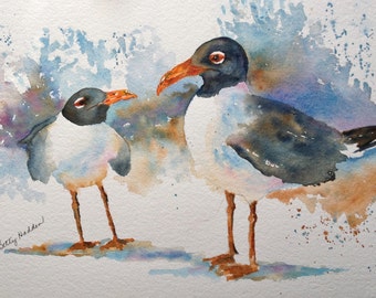 Laughing Gulls Etsy