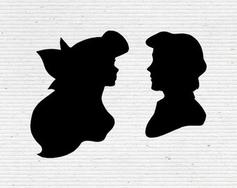 Download Belle in Beauty and the Beast Disney Silhouette SVG and ...