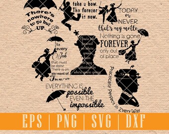 Citation De Mary Poppins Etsy