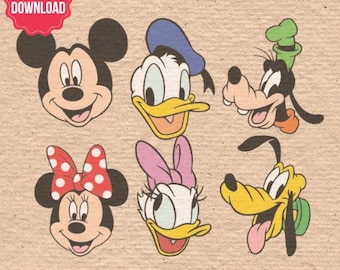 Fichiers vectoriels clipart Mickey et ses amis (SVG, EPS, DXF)