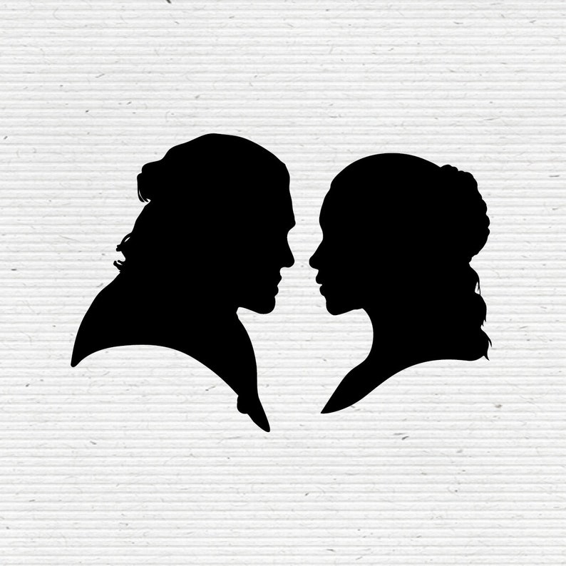 Download Editable Vector Daenerys Targayen And Jon Snow Game Of Thrones Silhouette Svg Cut File Ideal For Wall Decals And T Shirt Print Clip Art Art Collectibles Vadel Com