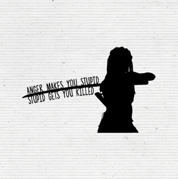 Michonne The Walking Dead Quote Svg Dxf Png And Vector File Etsy