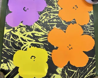 Andy Warhol, Flowers, Nº68, Official Edition, Sunday B. Morning