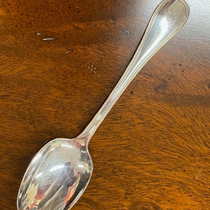 Christofle &quot;Perles&quot; Silverplate teaspoon FRANCE