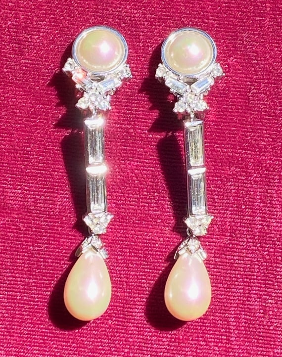dior costume jewelry earrings