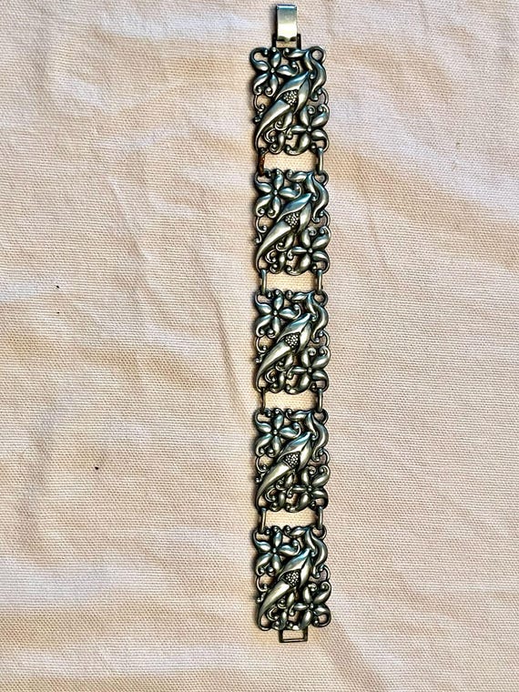 Danecraft STERLING Silver Bracelet Mid Century Modern