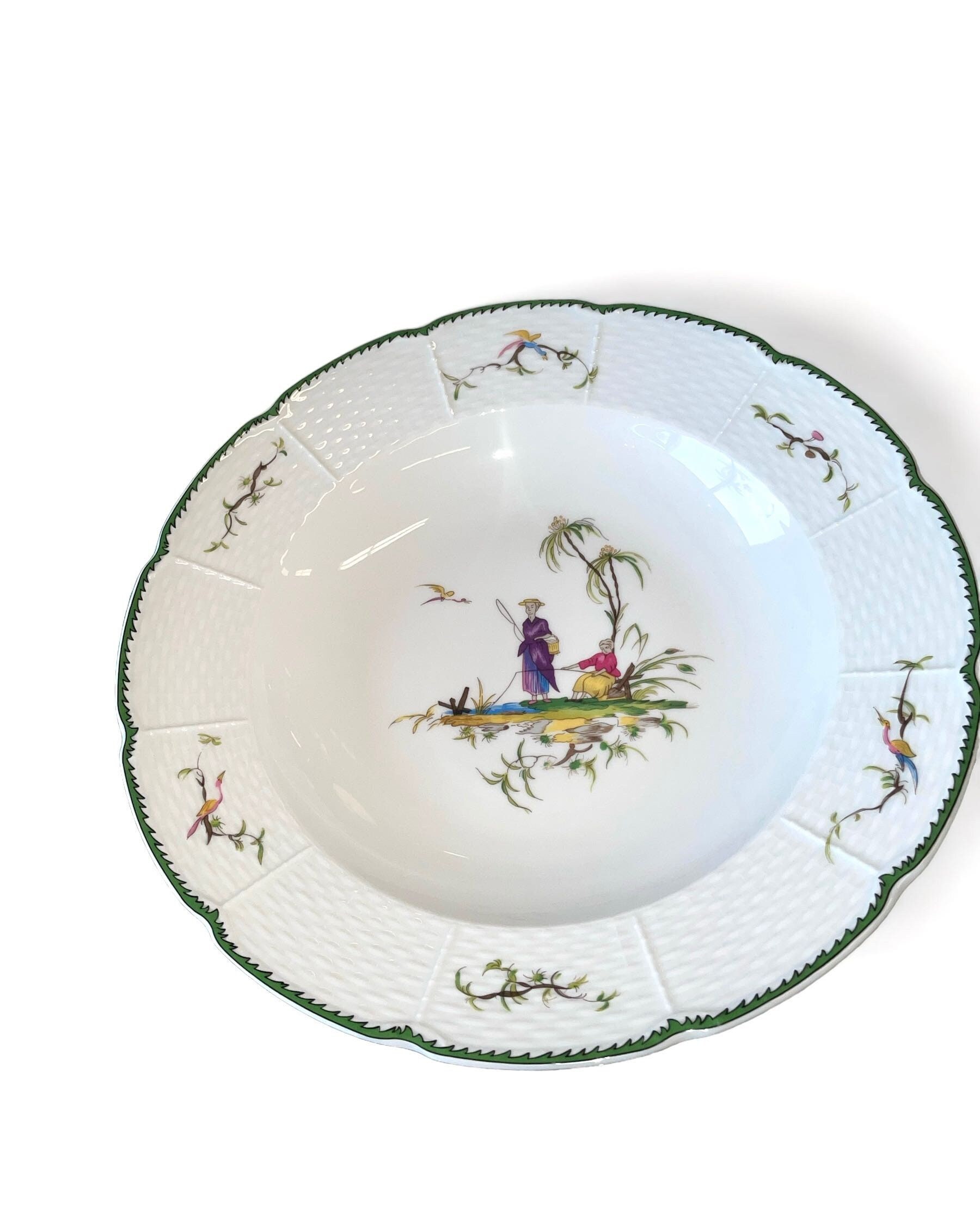 Raynaud Limoges Si Kiang Serving Bowl - Etsy