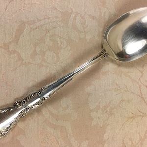 Rogers Old Charleston Sterling Silver Serving Spoon